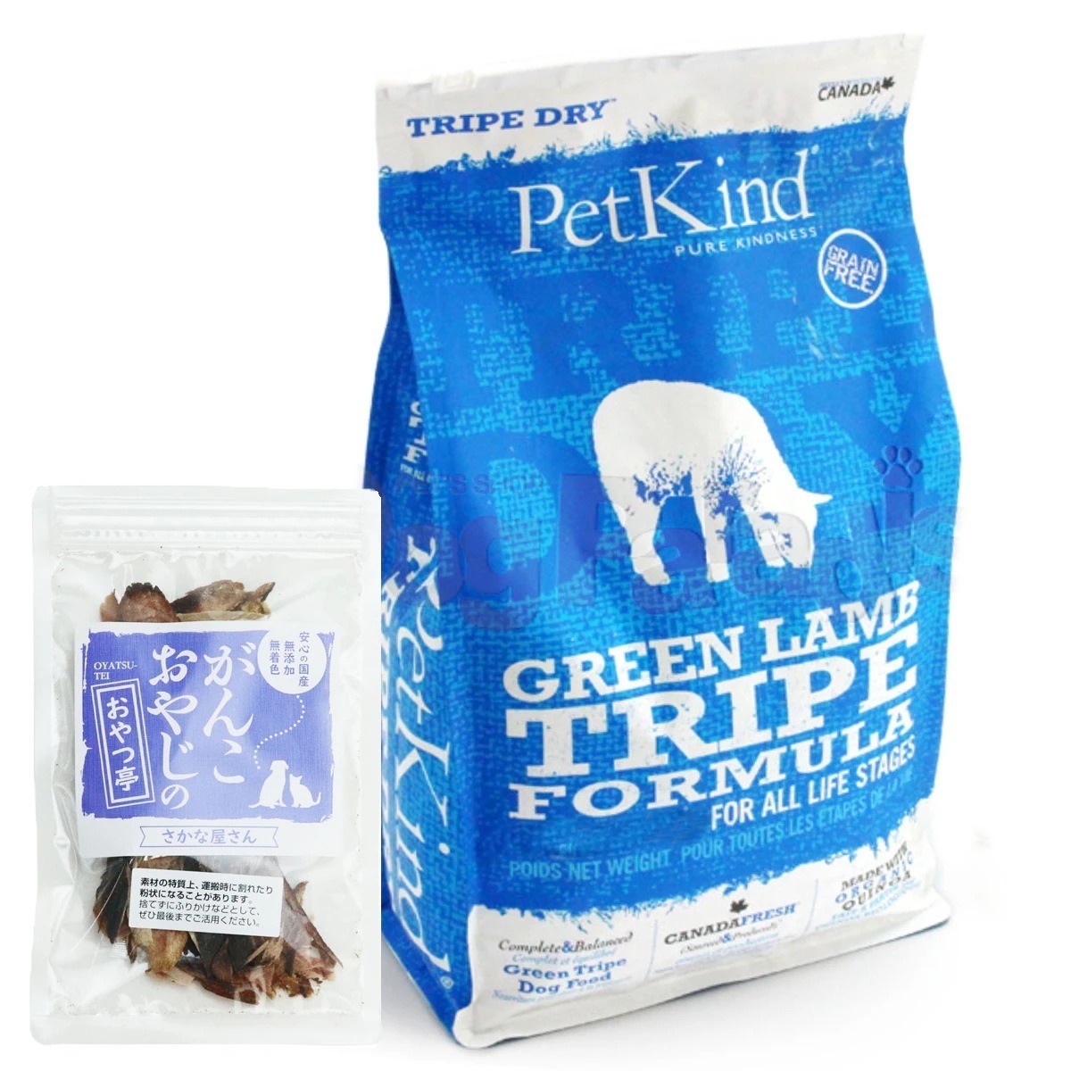 トライプドライドッグフード グリーンラムトライプ フォーミュラ 11.34kg【国産無添加さかなのおやつ付き】