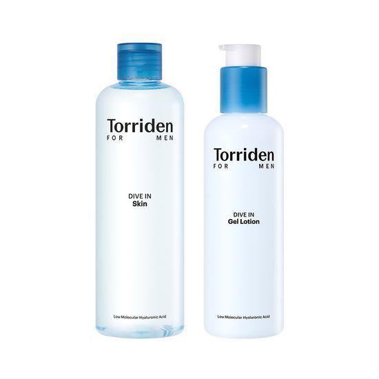 トゥリデン Dive In フォーメン 低分子ヒアルロン酸 スキン/ジェルローション 2種 企画セット (+ スキン30ml + ジェルローション20ml)