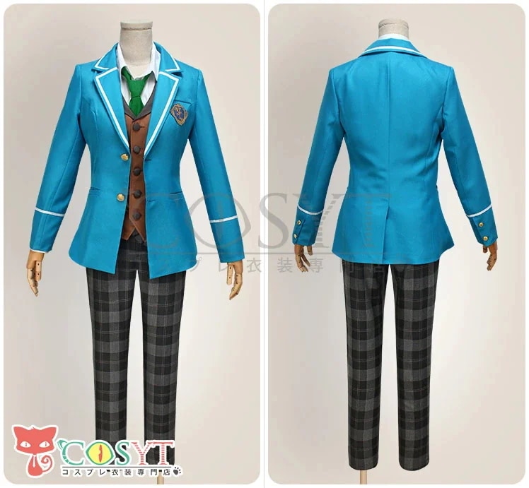あんさんぶるスターズ！　夢ノ咲学院　男子制服　瀬名泉　コスプレ衣装　ネクタイ3色セット 仮装 変装 コスプレ cosplay ゲーム イベント パーティ