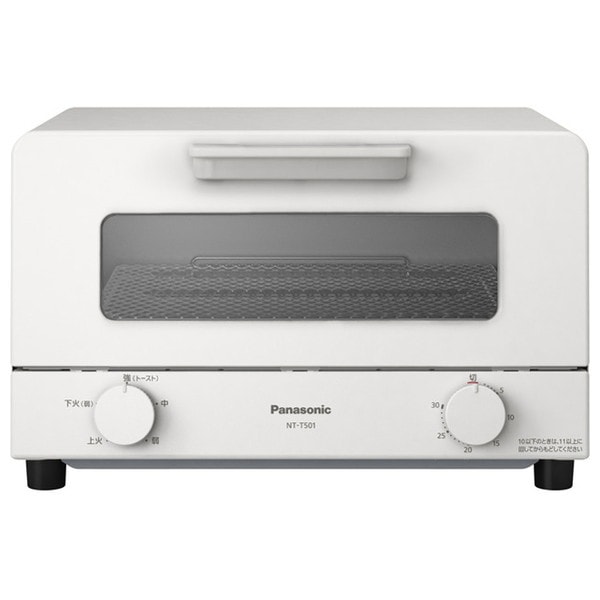 NT-T501-W ホワイト [オーブントースター 1200W 4枚焼き対応]