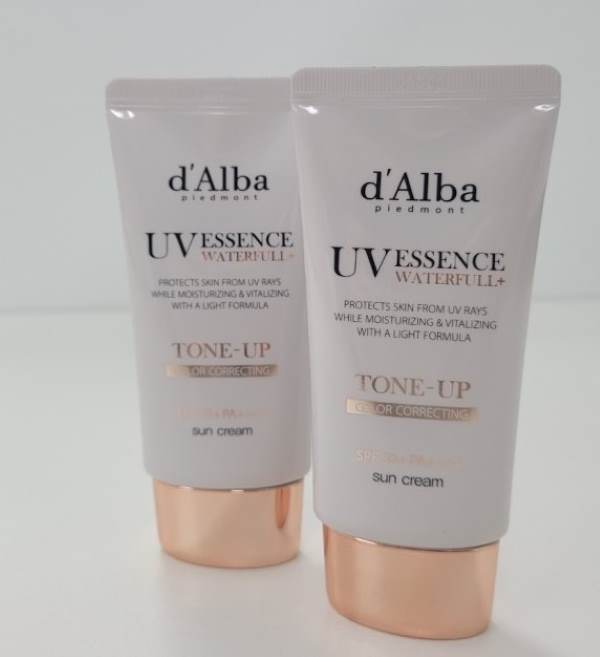 ダルバ ビーガン トーンアップ 日焼け止め 50mlX 2個 / 混合自動車 ピンク光彩 水光艶光 / ベースファデフリー デイリー必須アイテム / 日焼け止めクリーム