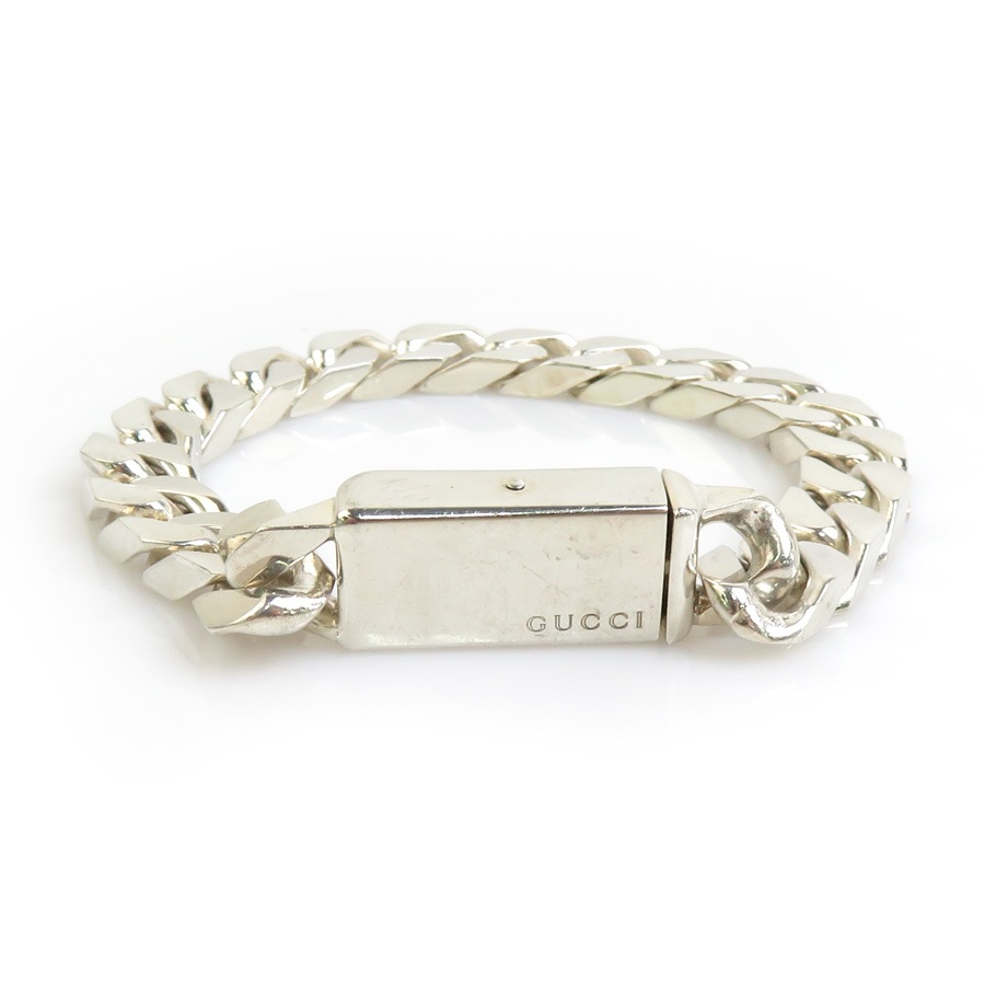 グッチ GUCCI ブレスレット シルバー925 シルバー ユニセックス a0557
