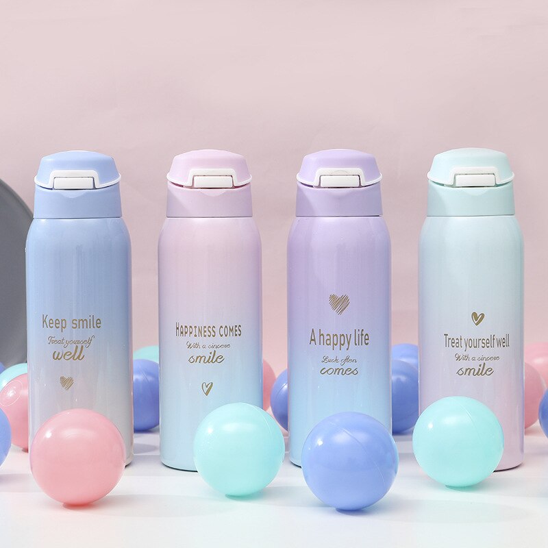 480ml ステンレスボトル 保温保冷 直飲み 水筒 二重断熱 構造 飲みごろ長持ち 真空断熱 水筒