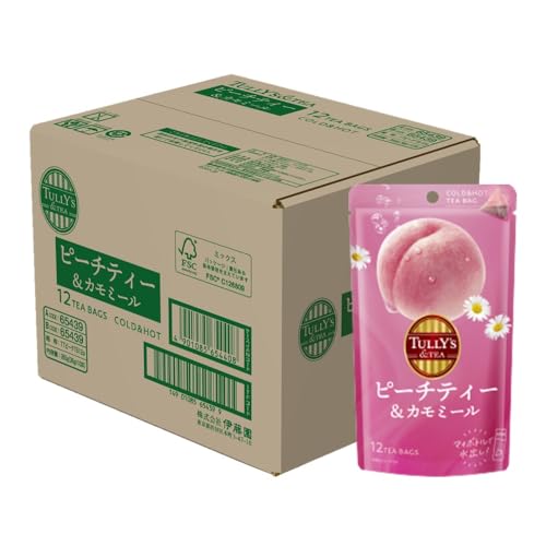 タリーズアンドティー ピーチティー&カモミール 3g×12個×10袋 ティーバッグ