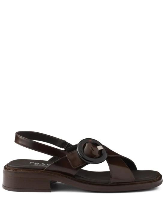 PRADA Women Sandals 1X962NF035 P39 F0038 BRUCIATO
