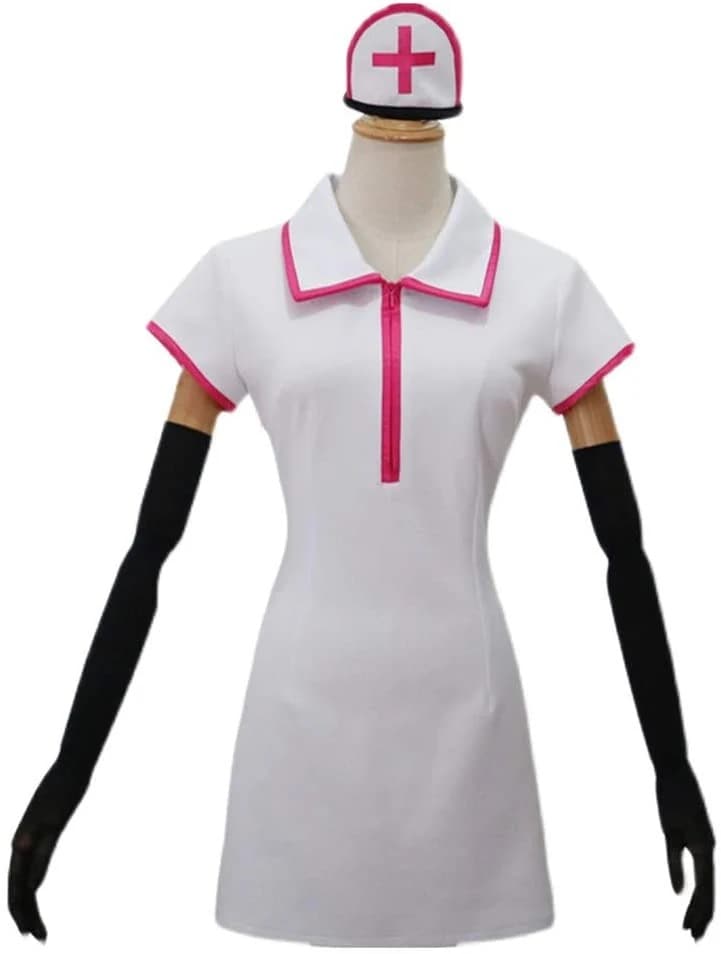 チェンソーマン パワー ナース服コスチューム コスプレ服文化祭ハロウイーン パーティー 変装仮装