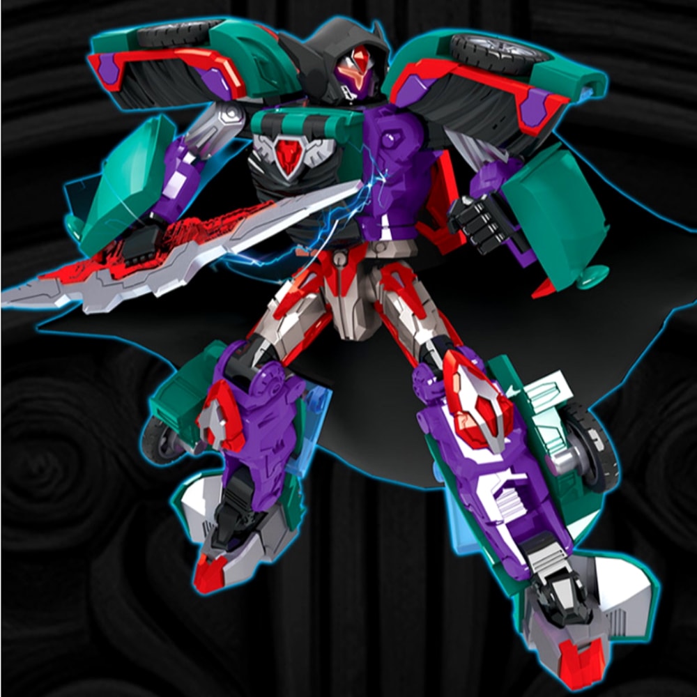 [2025] ハローカーボット シーズン16 ハイドウィザード 自動車 変身ロボット おもちゃ 誕生日プレゼント