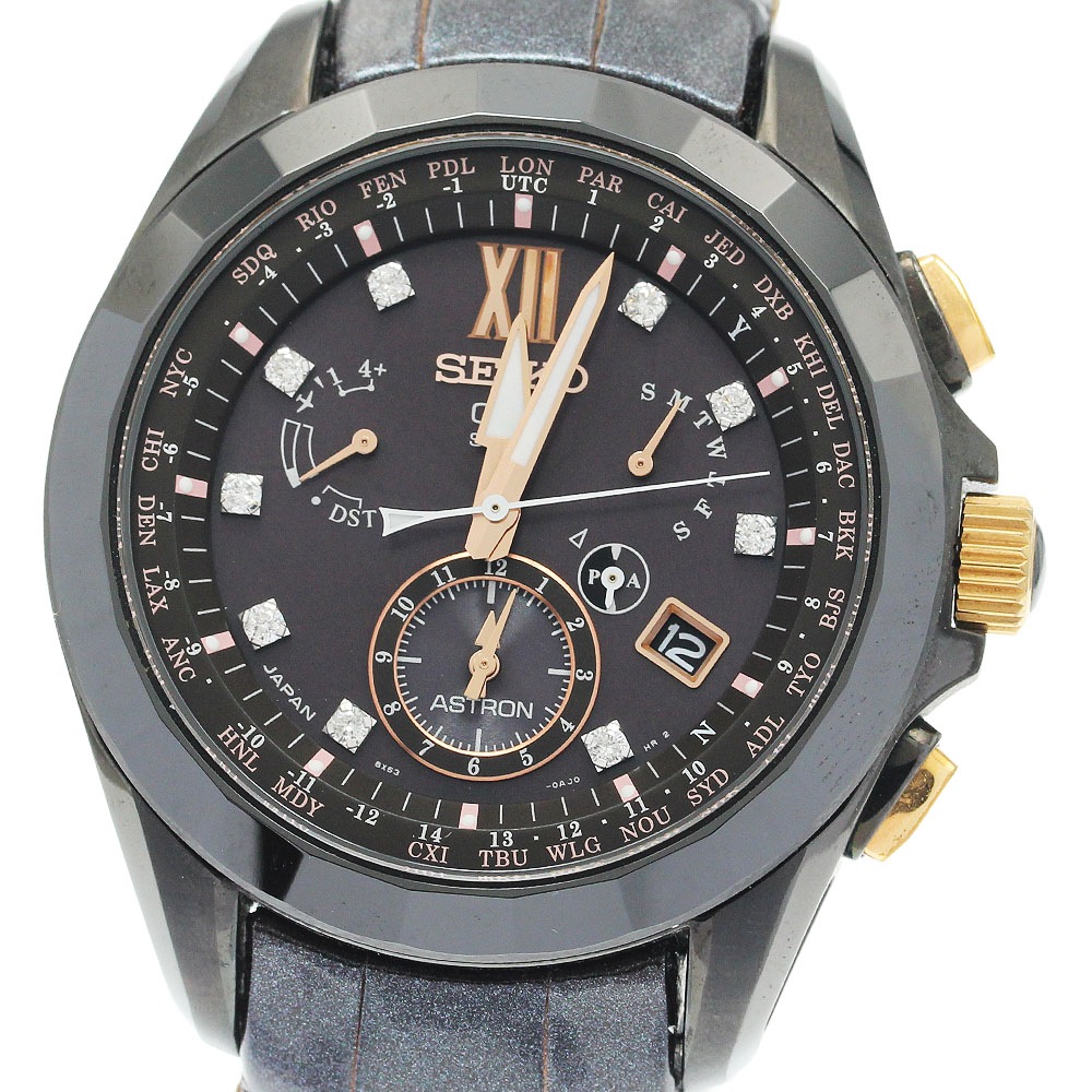 セイコー SEIKO SBXB083/8X53-0AP0-2 アストロン 1500本限定 ソーラー電波 メンズ 良品 箱・保証書付き_937499【中古】