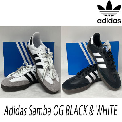 adidas 正規品 Samba OG Black & White B75806
