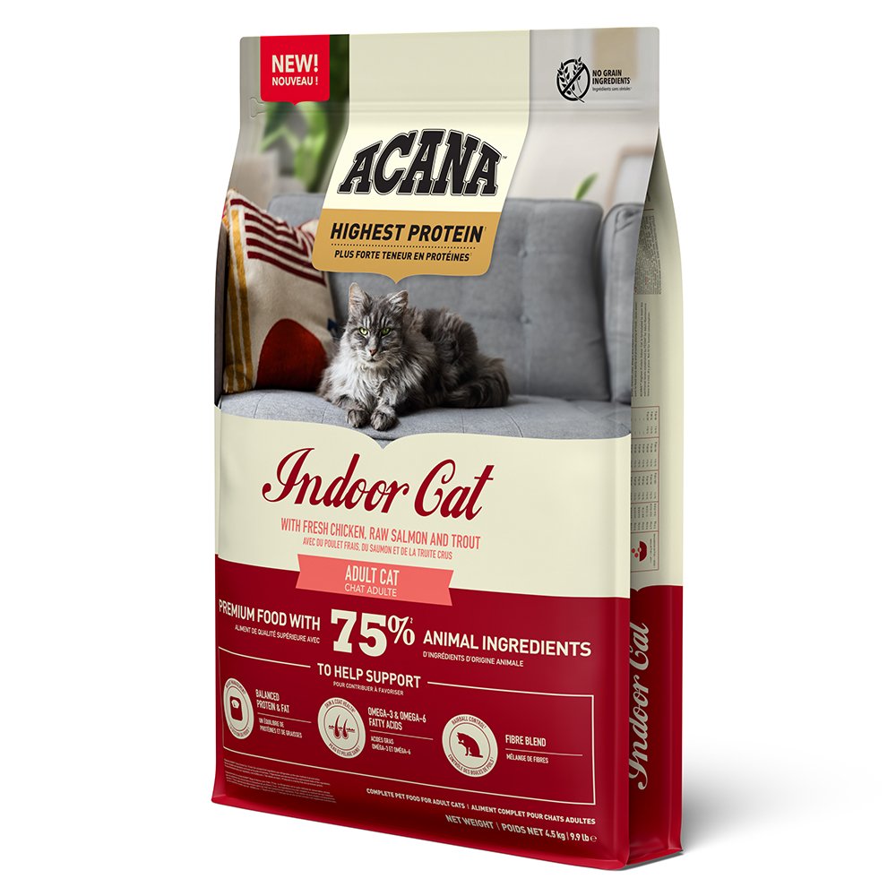 キャットフード　ハイエストプロテイン　インドアキャット　４．５ｋｇ　正規品　ＣＲＣ35―12―05―10―00