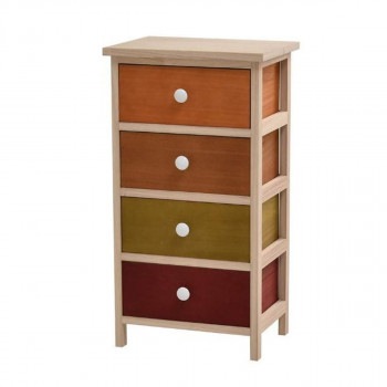 B.Bファニシング Gimletチェスト4段 オレンジ ONLS0213MOORN