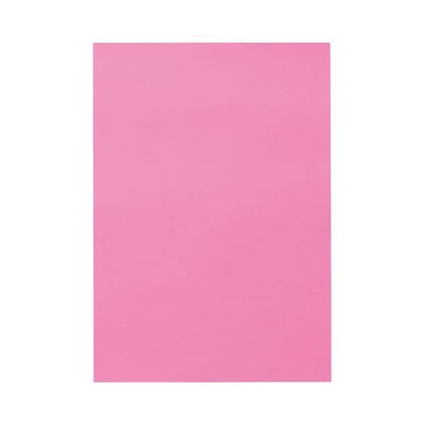 (まとめ) TANOSEE 色画用紙 四つ切 こいもも 1パック（10枚） (×30セット)