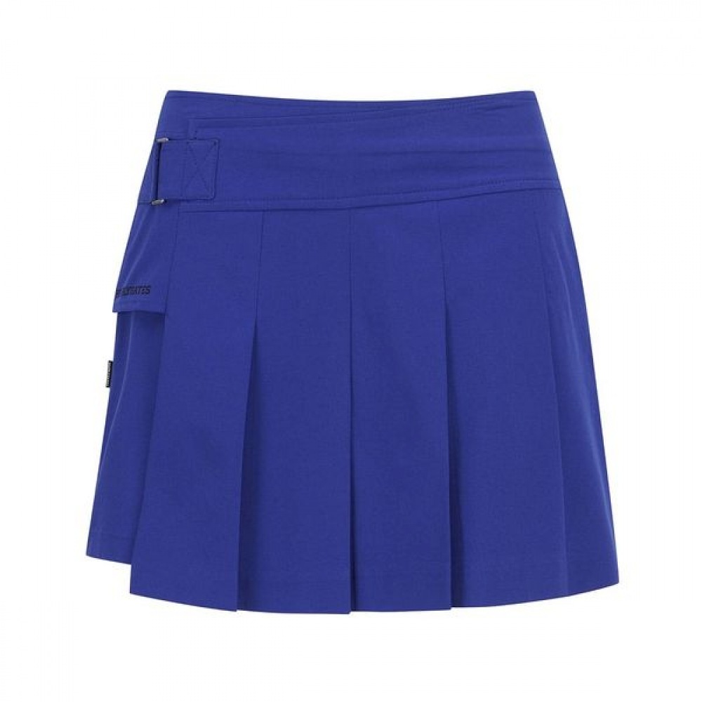 Paris Gates] レディースプリーツレイヤードキュロットスカート&バニー