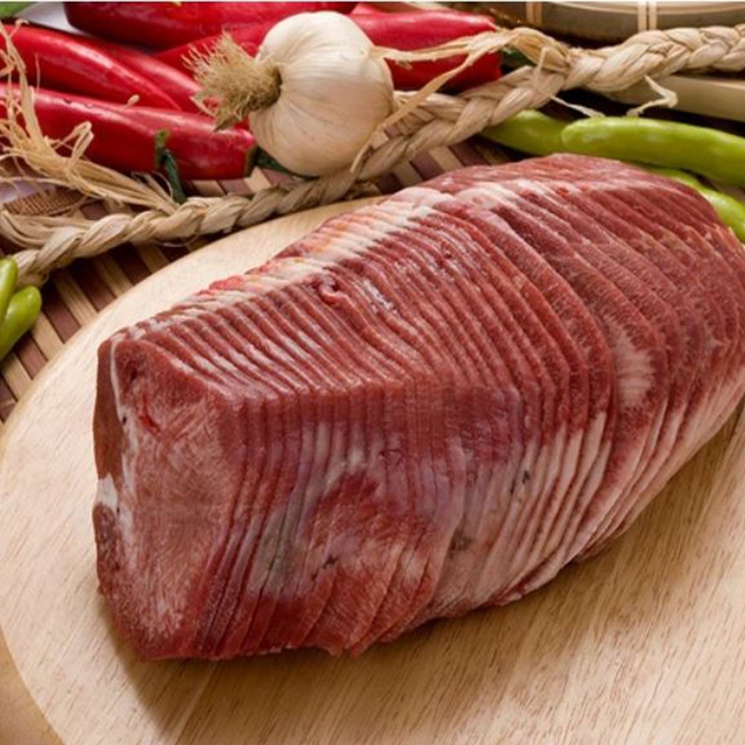 【送料無料】取り寄せ　高級スライス牛タン　1kg　韓国食品/焼肉423