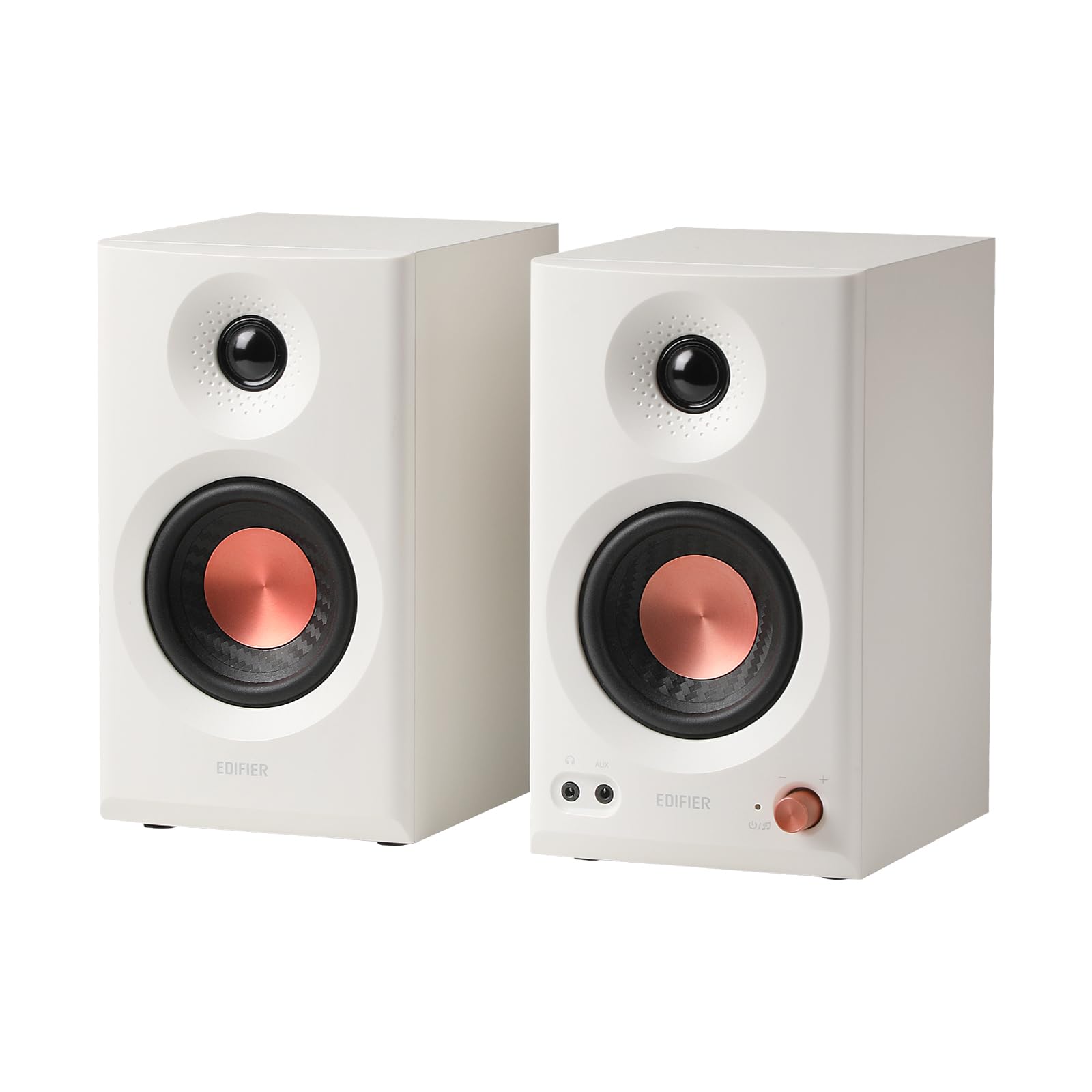 Edifier MR3 スタジオモニタースピーカー「2024年新モデル」36W Bluetooth 5.4 ルーム補正 ハイレゾ 専用アプリ TRSバランス/RCA/AUX入力 3.5mm/ヘッドホン