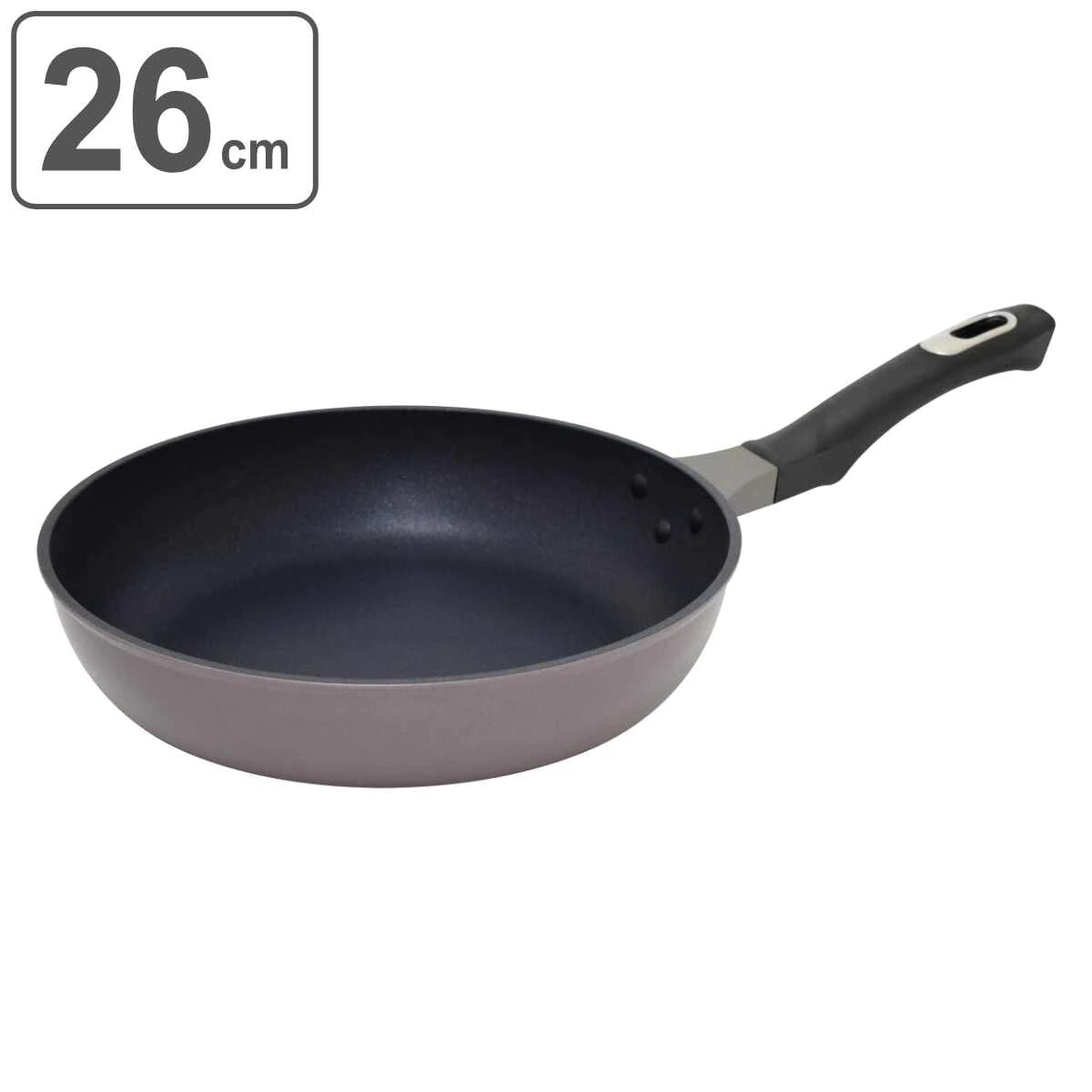 フライパン 26cm IH対応 マジェスタ 日本製 ガス火 IH 対応 アルミフライパン 片手鍋 炒め鍋 いため鍋 26センチ フッ素加工 金属ヘラOK オール熱源対応 調理器具