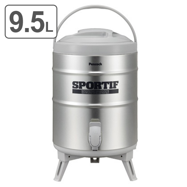 ウォータージャグ 抗菌 9.5L ステンレス キーパー スポーツドリンク対応 保温 保冷