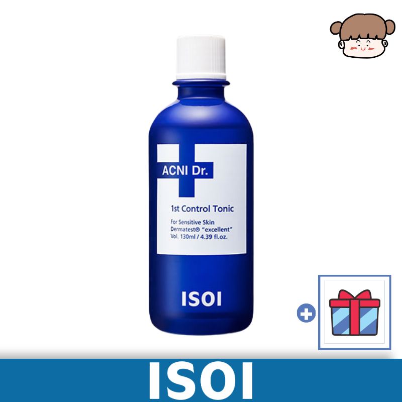 【ゆらぎ肌 】アクニドクター1stコントロールトニック, 130ml／敏感肌 化粧水 肌荒れ 防止 トナー 皮脂バランス ケア さっぱり 化粧水 ゆらぎ肌 スキンケア ドクダミ ツボクサ ノンコメド