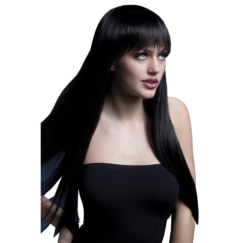 コスプレ 仮装 フィーバージェシカウィッグ 66cm ロングストレート ブラック 【 コスプレ 衣装 ハロウィン パーティーグッズ かぶりもの ウィッグ かつら ロングヘアー カツラ ストレートヘアー 4,945円