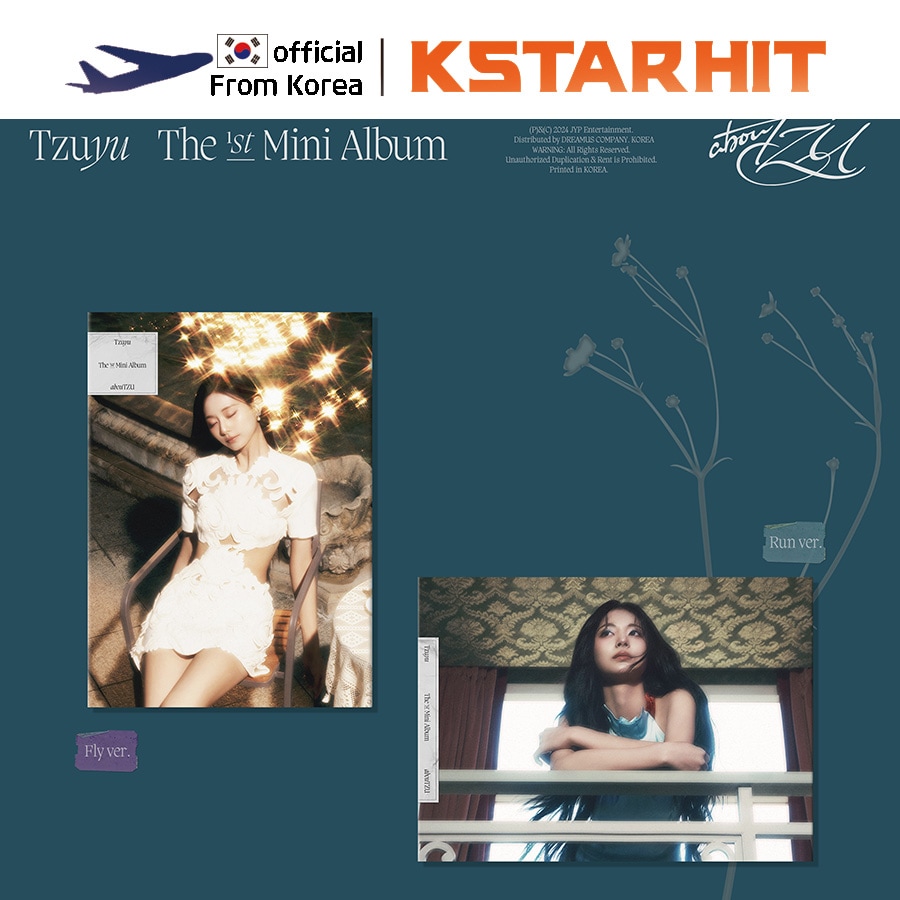 (2種 セット / STANDARD) TZUYU of Twice - abouTZU (1st ミニアルバム) (+JYP SHOP特典)