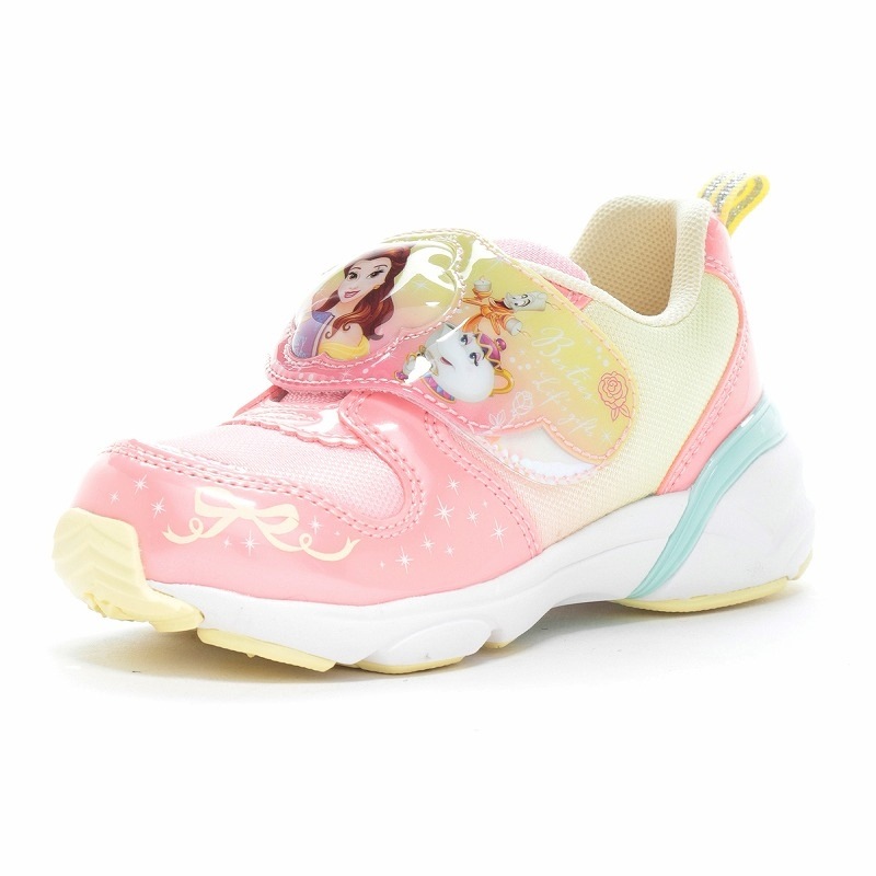 ムーンスター ディズニー キャラクター スニーカー キッズ 光る 履きやすい ベルクロ 軽量 かわいい 男の子 女の子 小学生 幼稚園 DN-C1358LE