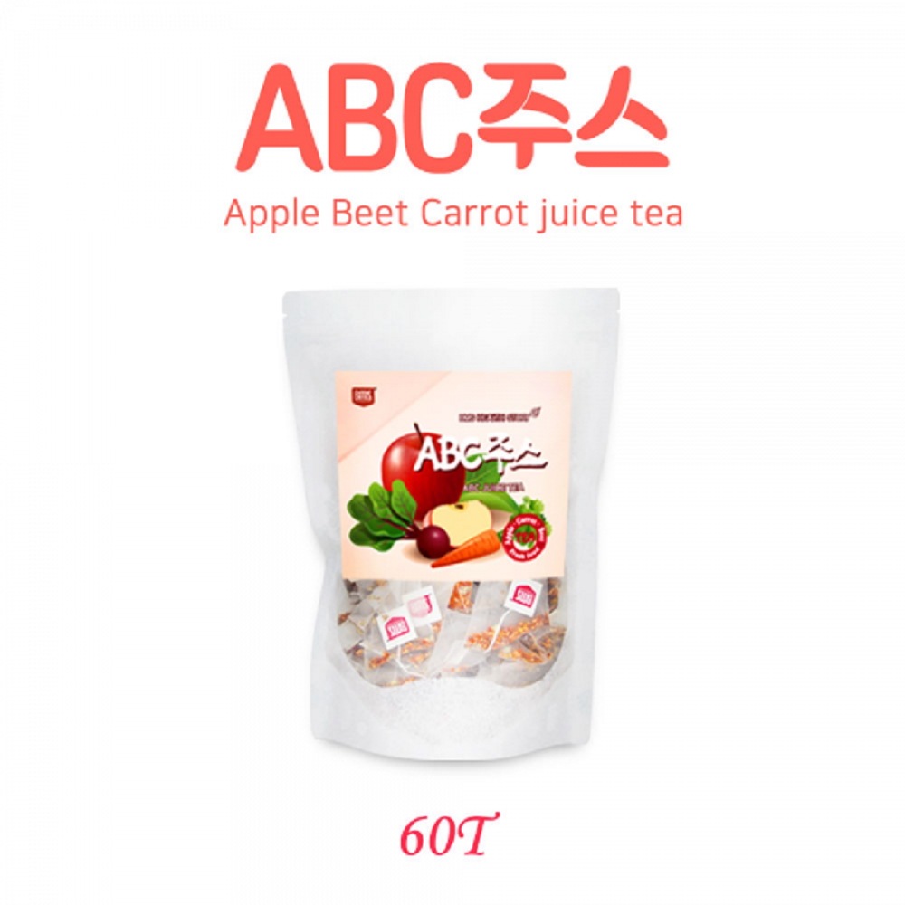 韓国-K MEAL-リンゴ ビット にんじん 最高の 組み合わせ ABCジュース100ティーバッグ-K FOOD
