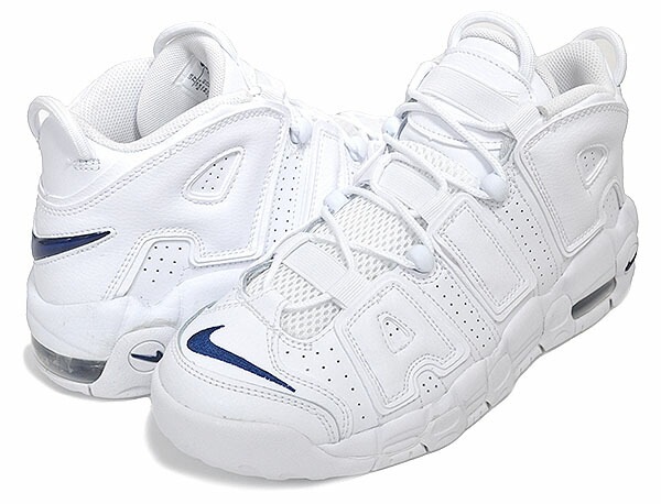 エア モアアップテンポ ガールズ dh9719-100 ホワイト ネイビー