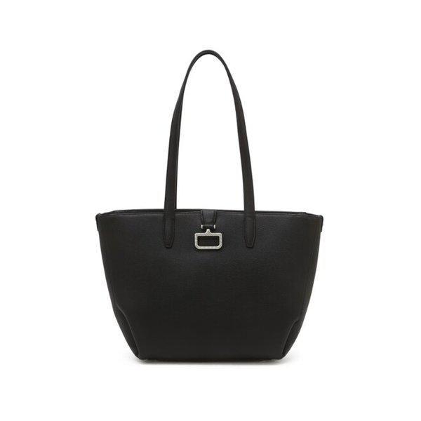 AK水原店 ハンドバッグ Buck Luna ブラック 牛革ショルダーバッグ L DCBA5F257