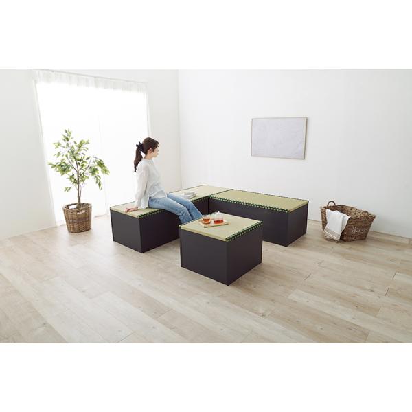 収納ボックス ユニット畳 ベンチ 小上がり 和室 日本風 棚 スツール チェア 椅子 ラック 幅60cm 高さ45cm