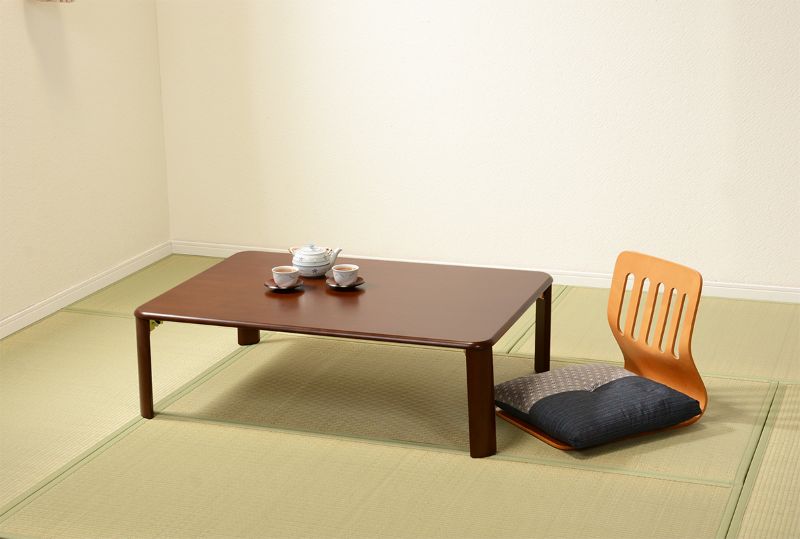 折りたたみテーブル 105×75cm 木製 ローテーブル 完成品 折りたたみ センターテーブル 座卓 木目調 角丸 コンパクト収納 おしゃれ