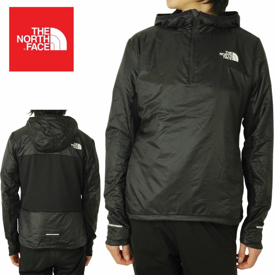 ノースフェイス THE NORTH FACEレディース ジャケットW WNTR WRM 1/4 ZIPプルオーバー ジャケット黒 ブラックマウンテンパー
