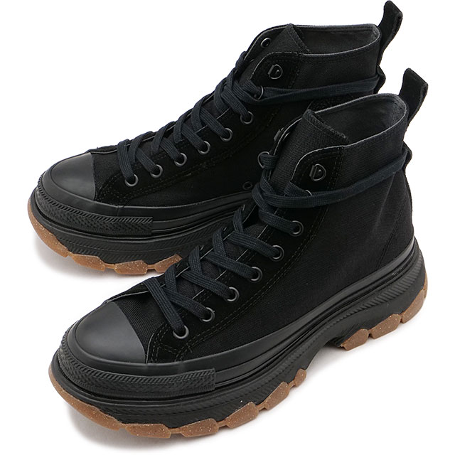 スニーカー オールスター アール トレックウェーブ BT HI [31313171] ALL STAR （R） メンズ・レディース 靴 ハイカット ミリタリーシューズ 男女兼用 BLACK