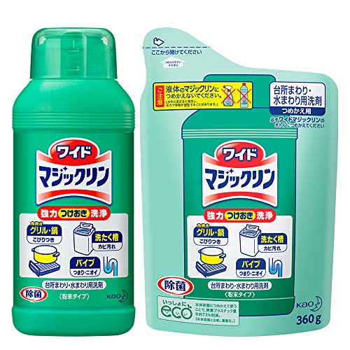 サイズ：2個アソート 【まとめ買い】ワイドマジックリン 台所用洗剤 粉末 本体*替 4,988円