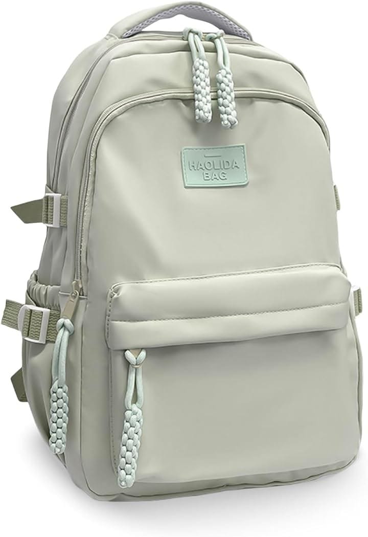 リュック キッズ 女の子 小学生 子供 リュックサック 中学生 大容量 軽量 ナイロン 通学 a4 キッズリュック(ミントグリーン, ミディアム)