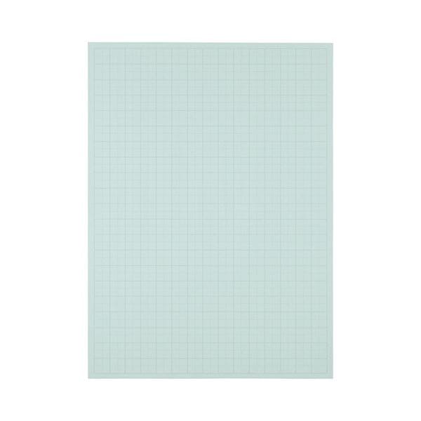 （まとめ） TANOSEE 模造紙（プルタイプ） 本体 7881085mm 50mm方眼 ブルー 1ケース（20枚） 10セット