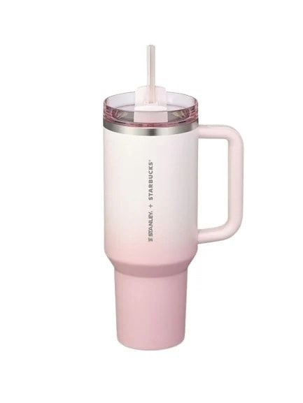 SS Stanley Pink Quencher Tumbler 1183ml