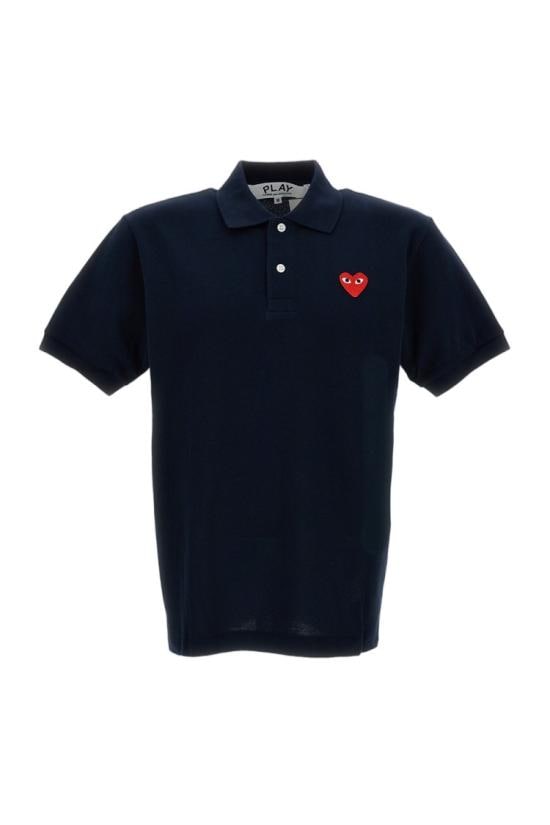 COMME DES GARCONS Men Polo Shirts AXT006NAVY Blue