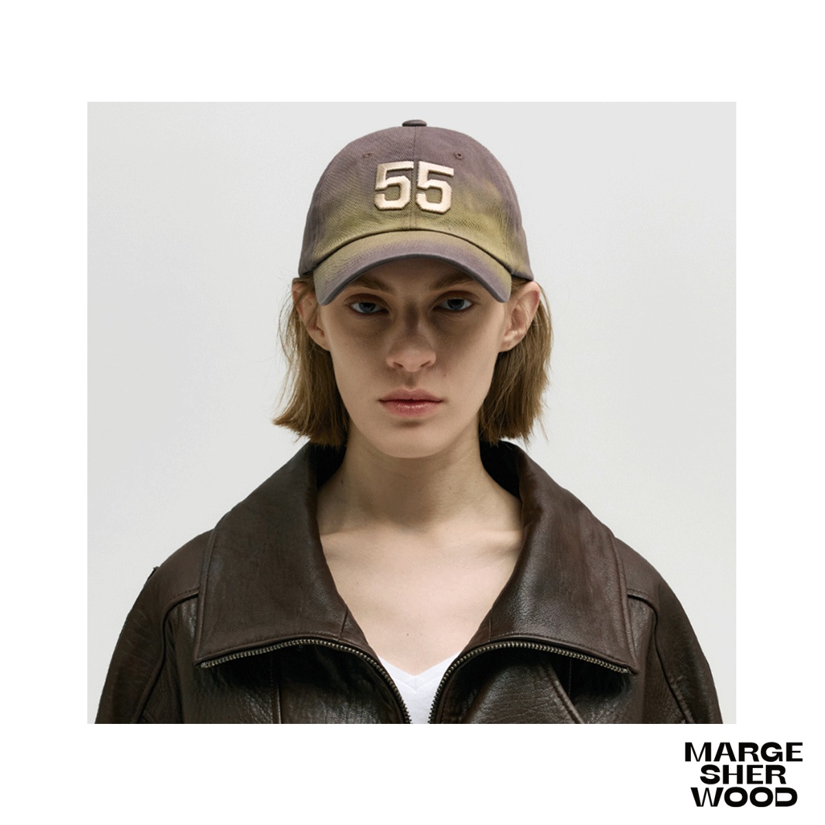 1955 Washed Ballcap Brown