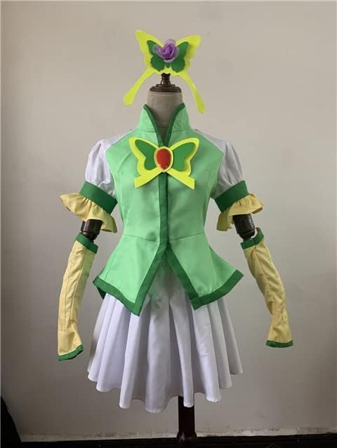 新作入荷Yes!プリキュア5GoGo! 秋元こまち／キュアミント Akimoto Komachi コスプレ衣装