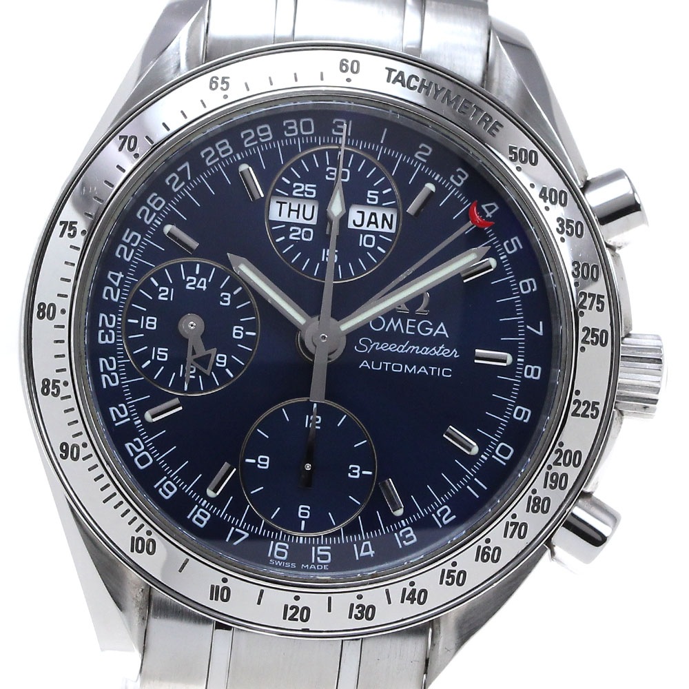オメガ OMEGA 3523.80 スピードマスター トリプルカレンダー クロノグラフ 自動巻き メンズ 良品 _820376【中古】