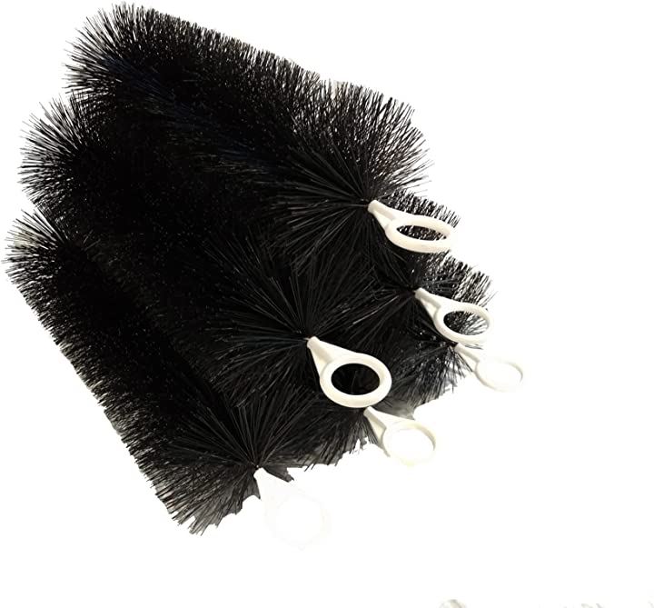 ロールフィルター ロールブラシ ろ材黒 濾過 大型 水槽 池 アクアリウム 淡水魚 熱帯魚 海水魚 錦鯉 外部 ブラック(黒(ブラック), 50cm)