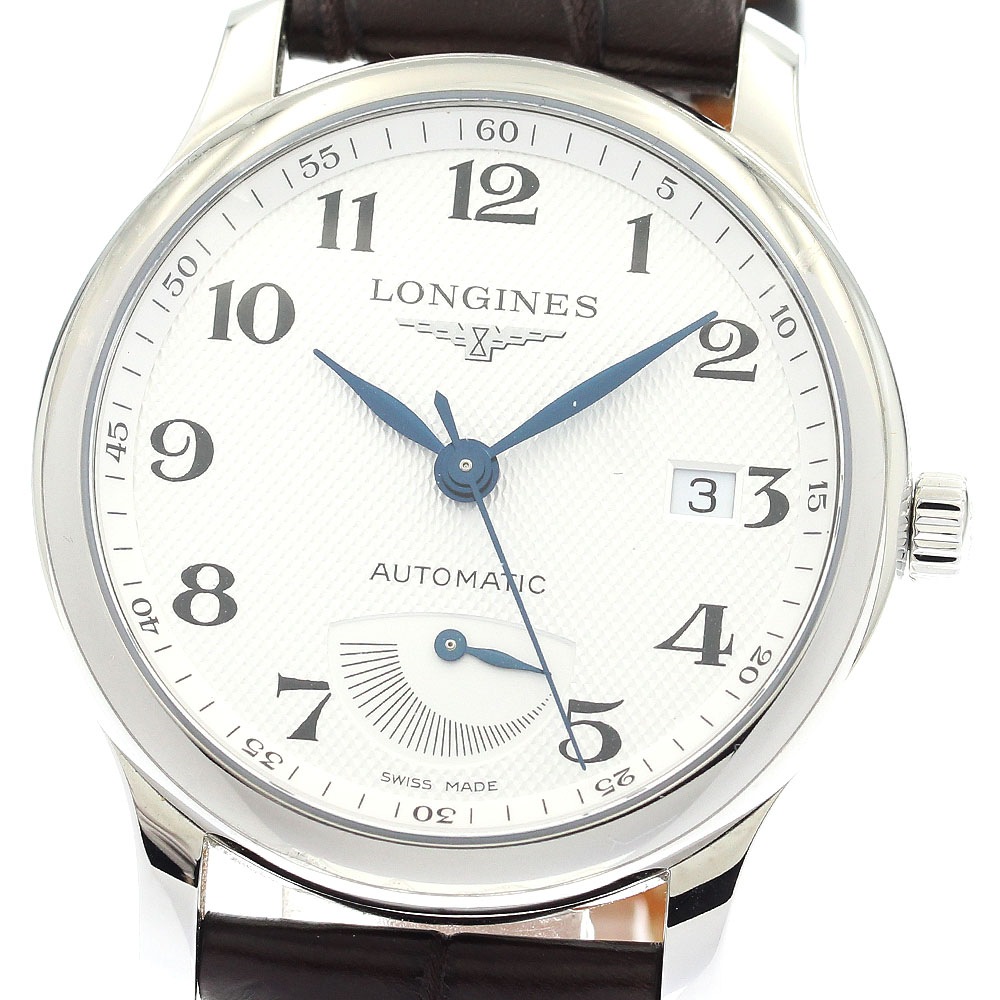 ロンジン LONGINES L2.708.4 マスターコレクション パワーリザーブ 自動巻き メンズ 極美品 箱・保証書付き_889088【中古】