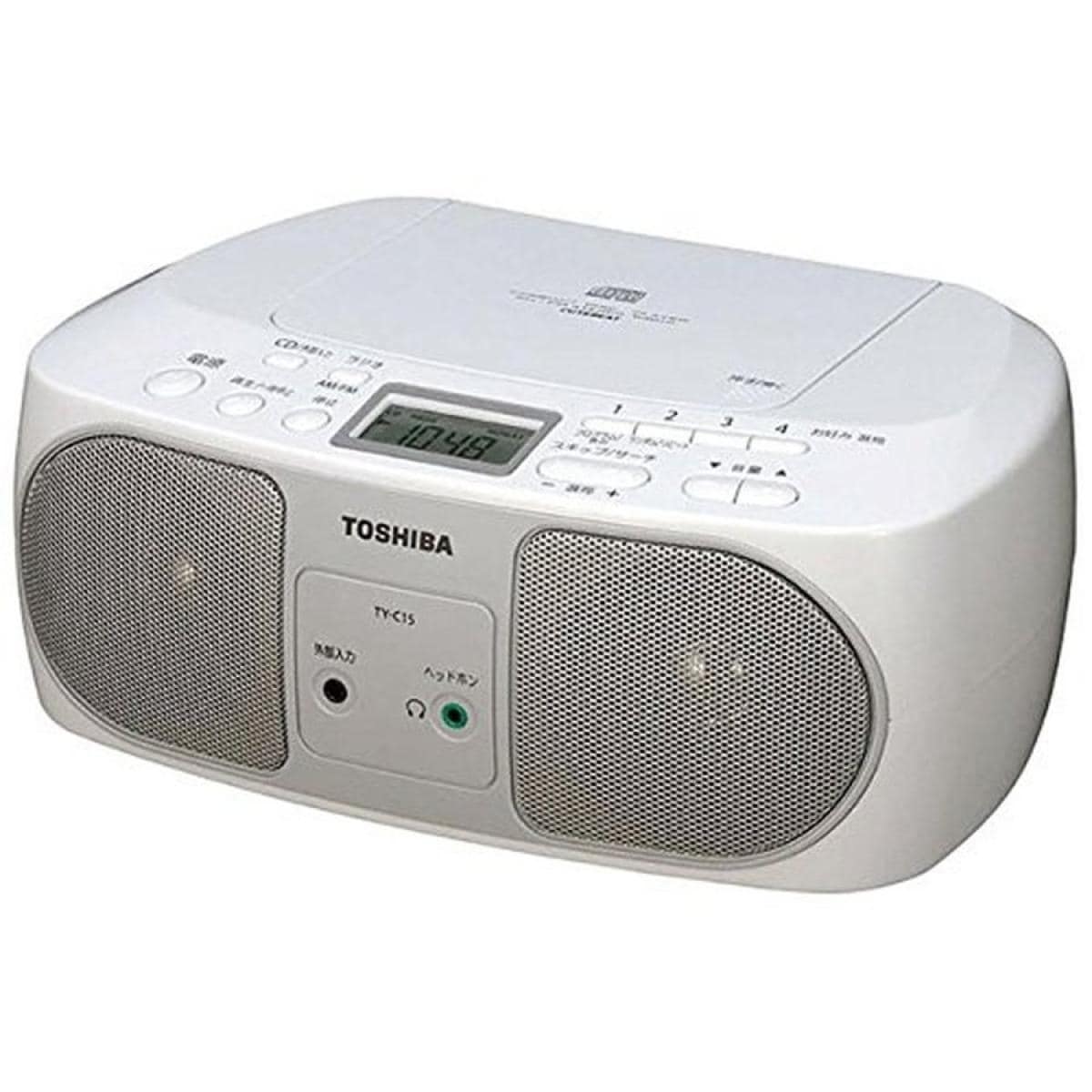 東芝 CDラジオ TY-C15(S) シルバー