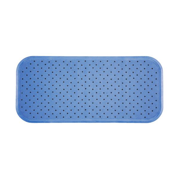 （まとめ）ワイズ スベリを防ぐ浴そうマット35x76cm ブルー 1枚[x5セット]