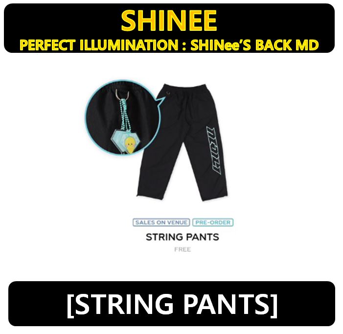 【SHINee】 - (STRING PANTS)PERFECT ILLUMINATION : SHINee’S BACK MD