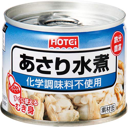 ホテイ あさり水煮化学調味料不使用 125g*12個 4,650円