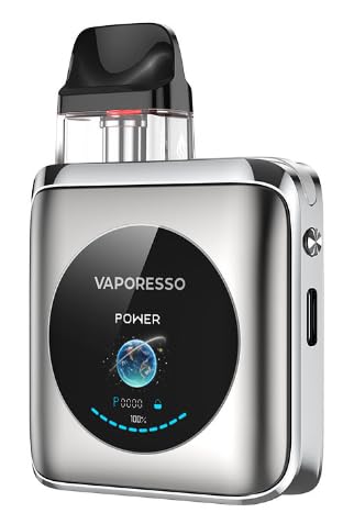 XROS 4 Nano Pod ポッド エックスロス ナノ スターターキット 電子タバコ ベイプ VAPE ポッド ヴァポレッソ ヴェポレッソ 1350mAh 3ml (Titanium Silver
