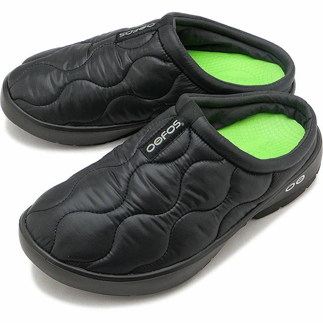 リカバリーサンダル ウークージー サーモ ミュール [2000700052232] Men s OOcOOzie Thermo Mule メンズ 靴 疲労回復サンダル モックシューズ BLACK