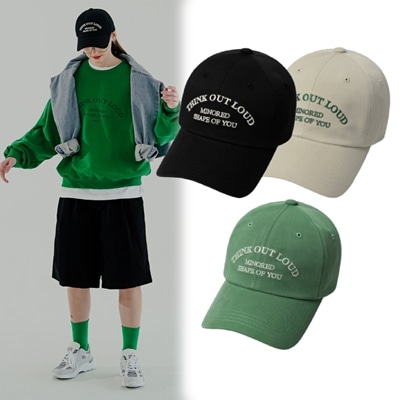 メイビーウォッシュドボールキャップ_3color