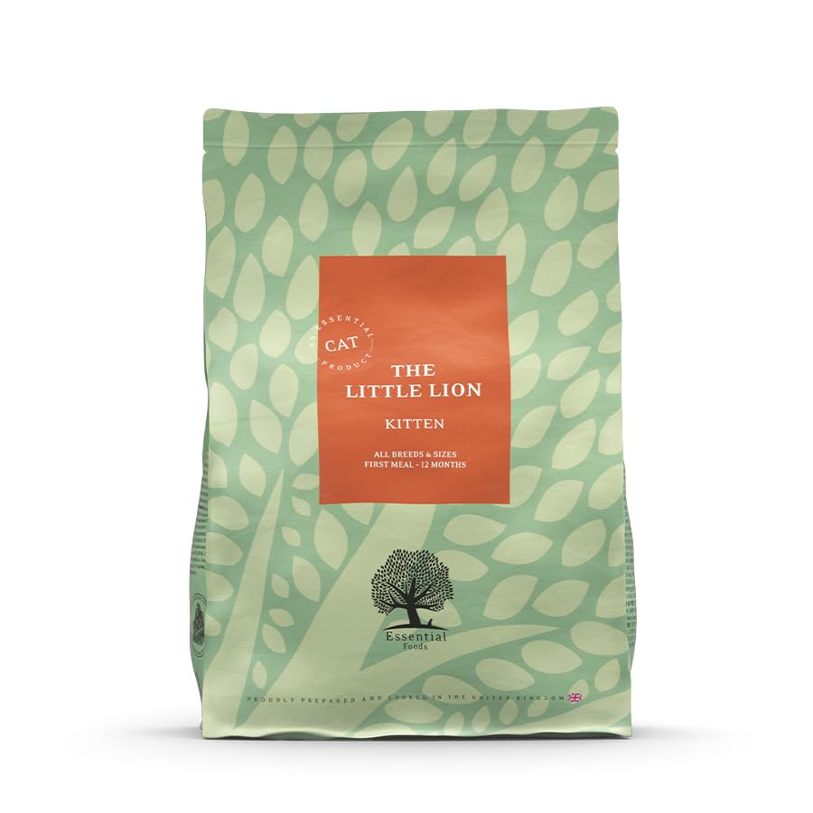 リトルライオン キャットフード 子猫用 1.5kg 全猫種 子猫 グレインフリー ヒューマングレード （香料・着色料不使用） チキン ダック サーモン マス ドライ フード 【ESSENTIAL FO